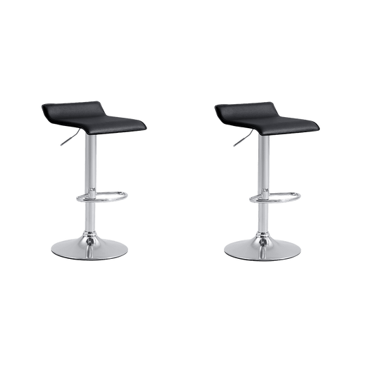 Silla Bar Ambar Negro Set X 2