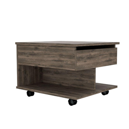 Mesa De Centro Arelva Lift Top Coffee Table  Dark Brown