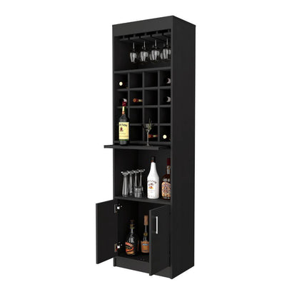 Bar Olyria, Wengue, Con Gran Capacidad De Almacenamiento