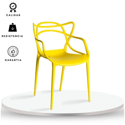 Silla Curva Streem Amarillo