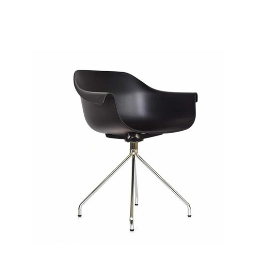 Silla Multifuncional Lizy Cromada Negro