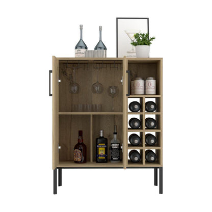 Bar Sonrry, Café Claro, Con Amplio Espacio Para Almacenamiento De Botellas