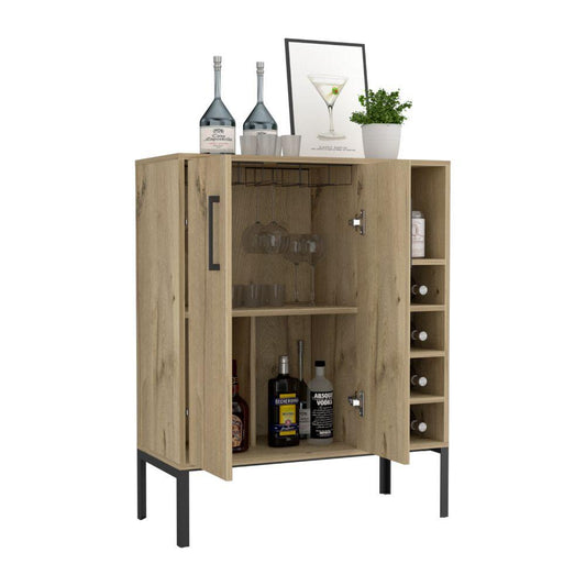 Bar Sonrry, Café Claro, Con Amplio Espacio Para Almacenamiento De Botellas
