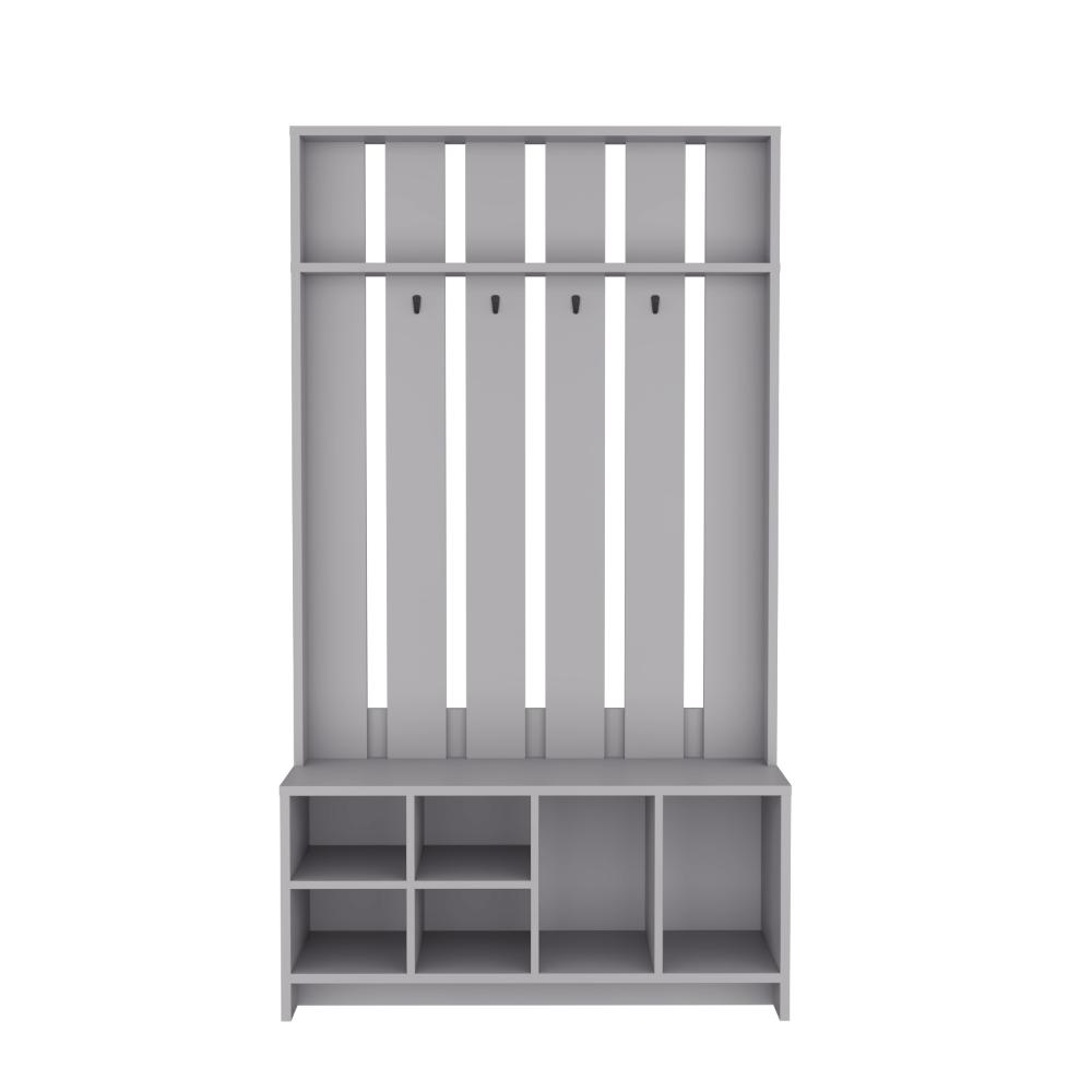 Mueble Auxiliar Zapatero Dulcan Gris