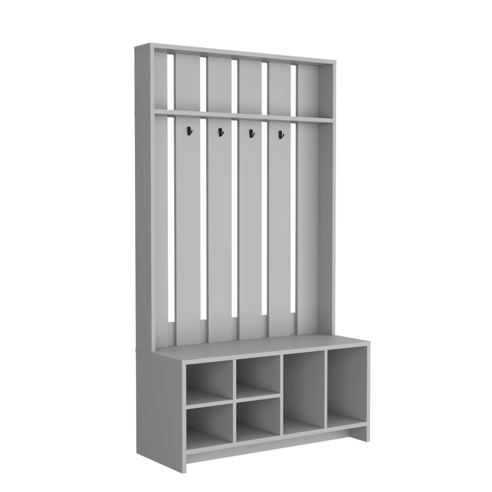 Mueble Auxiliar Zapatero Dulcan Gris