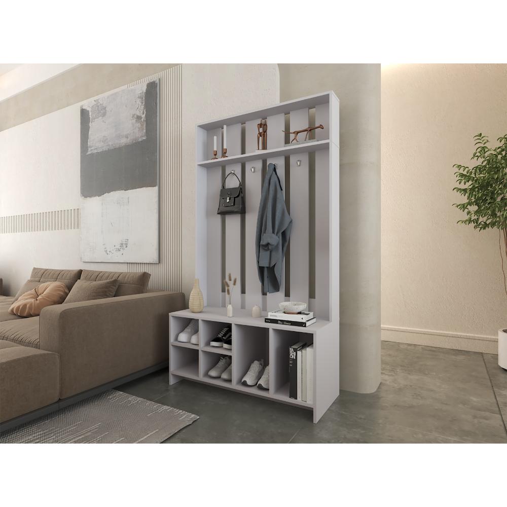 Mueble Auxiliar Zapatero Dulcan Gris