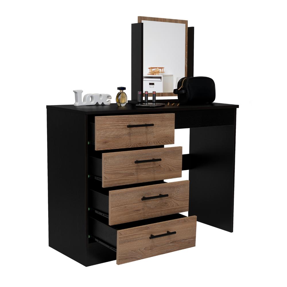 Mueble Tocador Okria Wengue Y Miel