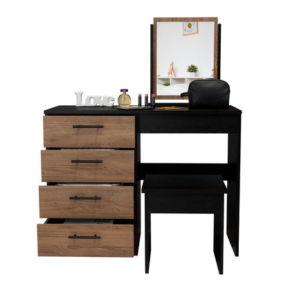 Mueble Tocador Okria Wengue Y Miel
