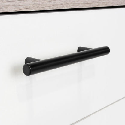 Mueble Tocador Okria Ceniza Y Blanco