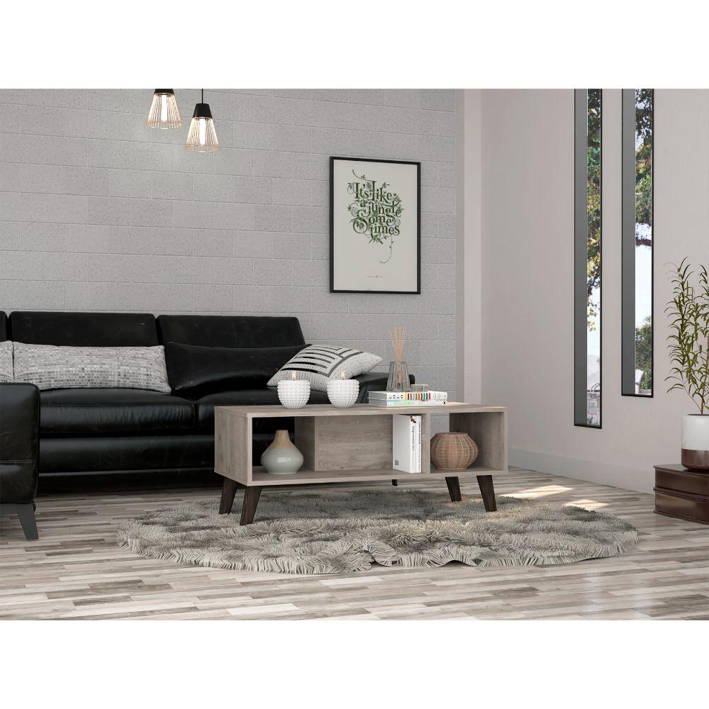 Mesa De Centro Mounza Z Coffee Table Light Grey