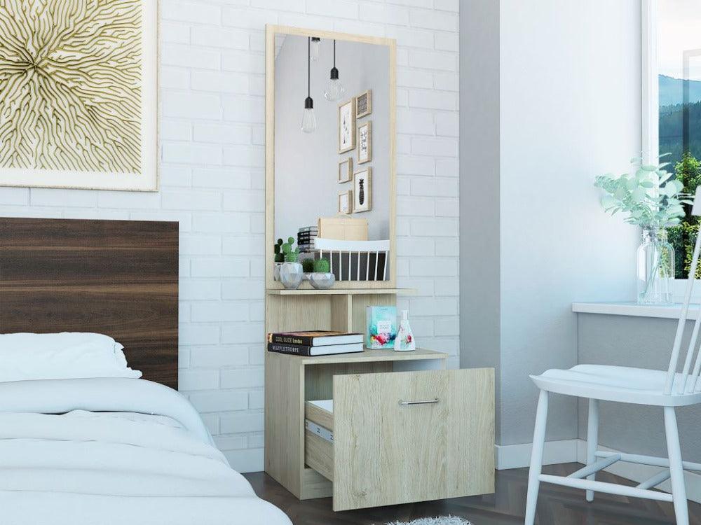 Tocador Multifuncional Z 54 Hutak Rovere + Blanco