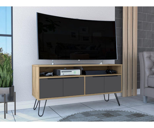 Mesa Para Tv Temora Duna Y Plomo