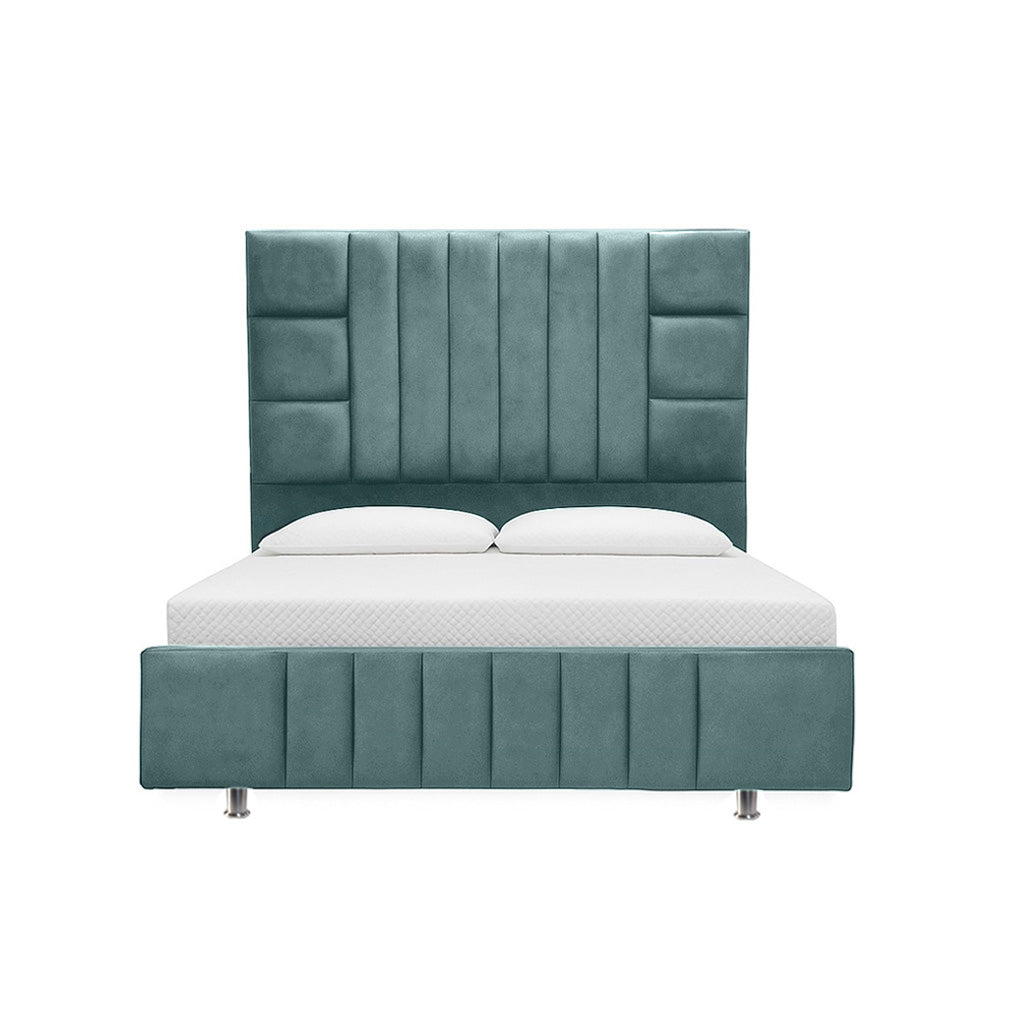 Cama Queen Fiora  Verde