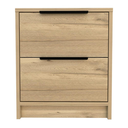 Mesa De Noche Okria Duna Y Blanco B