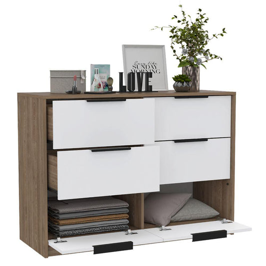 Organizador Okria Miel Y Blanco