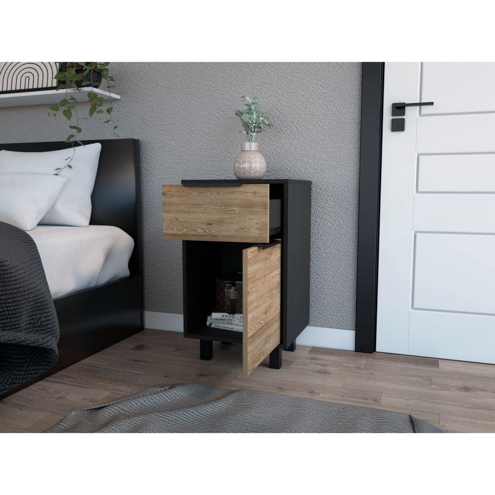 Mesa De Noche Okria Wengue Y Miel