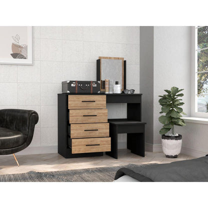 Mueble Tocador Okria Miel Y Wengue