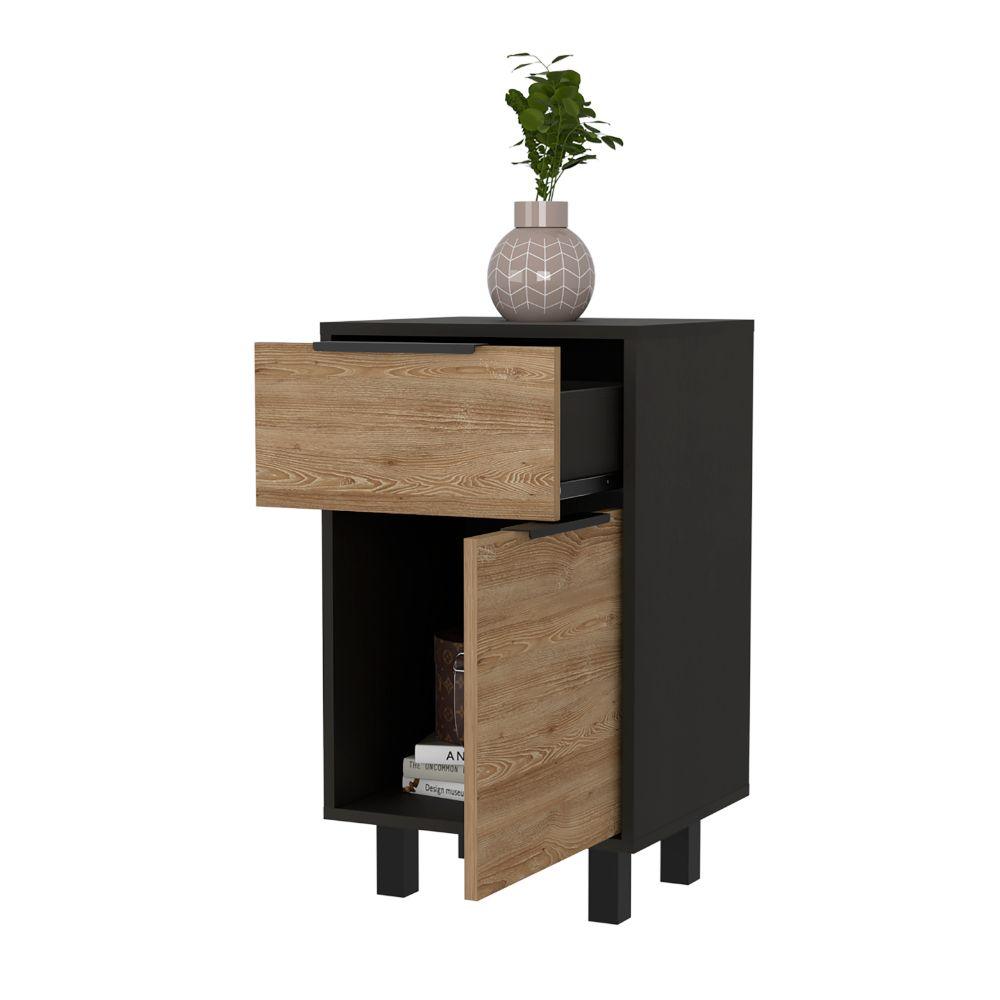 Mesa De Noche Okria Wengue Y Miel