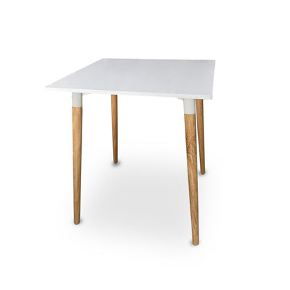 Mesa de Comedor White cuadrada blanco