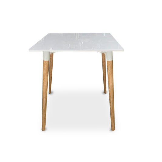 Mesa de Comedor White cuadrada blanco