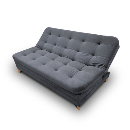 Sofa cama 3 Posiciones Clic Clac Yezz gris plomo 170 cm