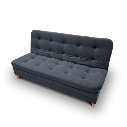 Sofa cama 3 Posiciones Clic Clac Yezz azul 170 cm