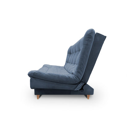 Sofa cama 3 Posiciones Clic Clac Zou azul 170 cm