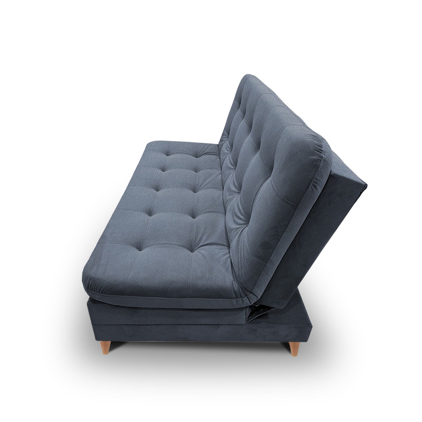 Sofa cama 3 Posiciones Clic Clac Yezz azul 170 cm