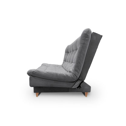Sofa cama 3 Posiciones Clic Clac Zou gris 180 cm