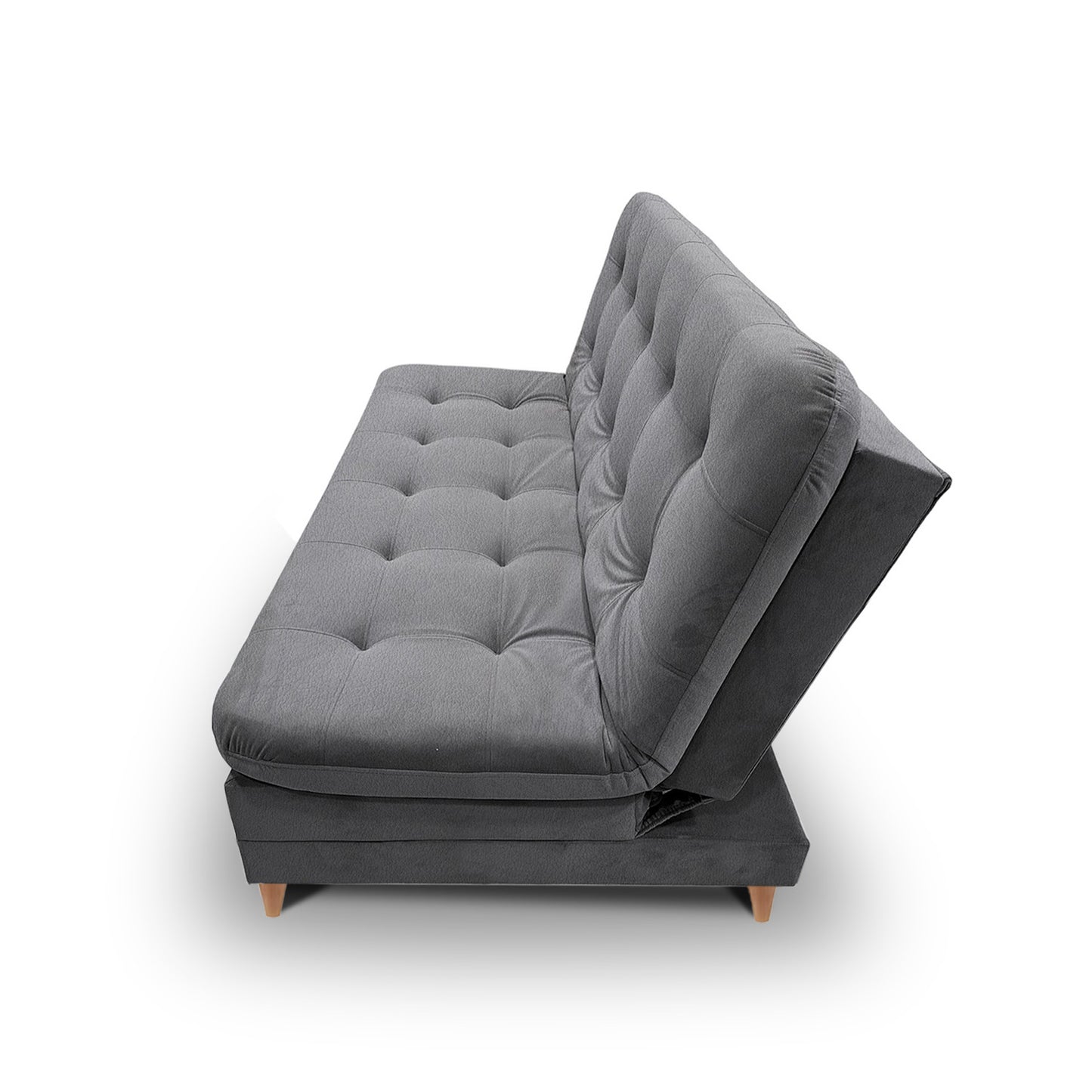 Sofa cama 3 Posiciones Clic Clac Yezz gris 170 cm