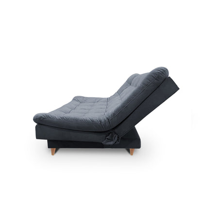 Sofa cama 3 Posiciones Clic Clac Zou gris plomo 170 cm