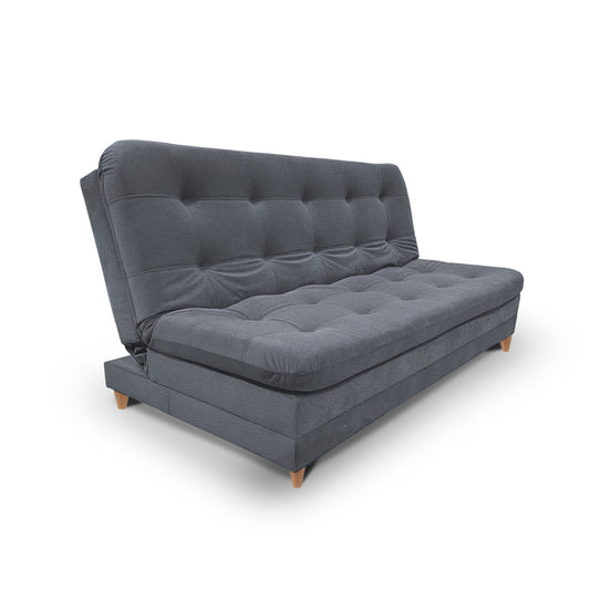 Sofa cama 3 Posiciones Clic Clac Yezz gris plomo 170 cm