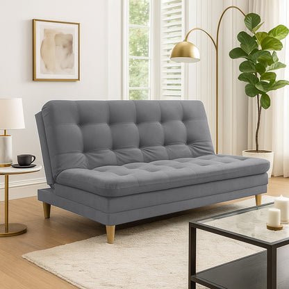 Sofa cama 3 Posiciones Clic Clac Yezz gris 170 cm