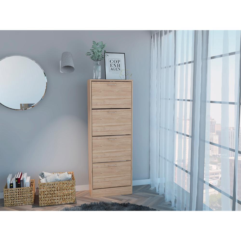 Organizador De Zapatos Ronari 51 12P Duna + Blanco