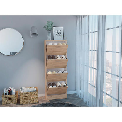 Organizador De Zapatos Ronari 51 12P Duna + Blanco