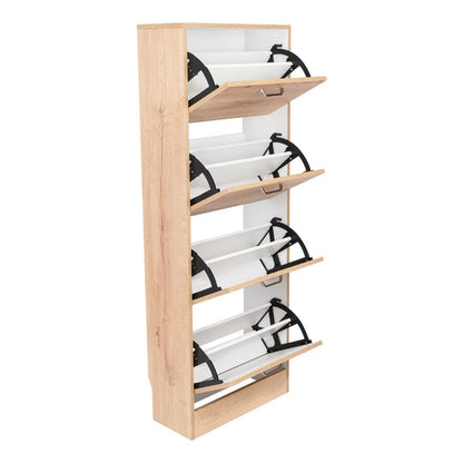 Organizador De Zapatos Ronari 51 12P Duna + Blanco