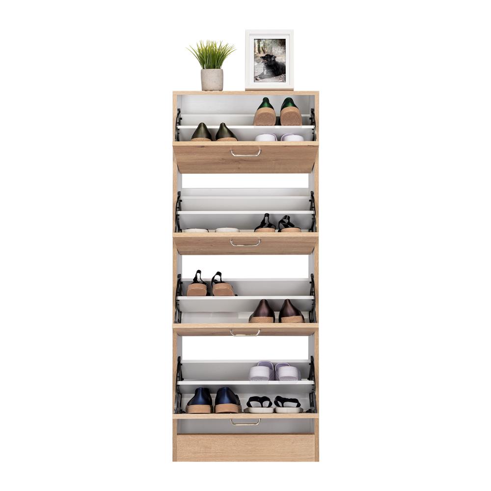 Organizador De Zapatos Ronari 51 12P Duna + Blanco