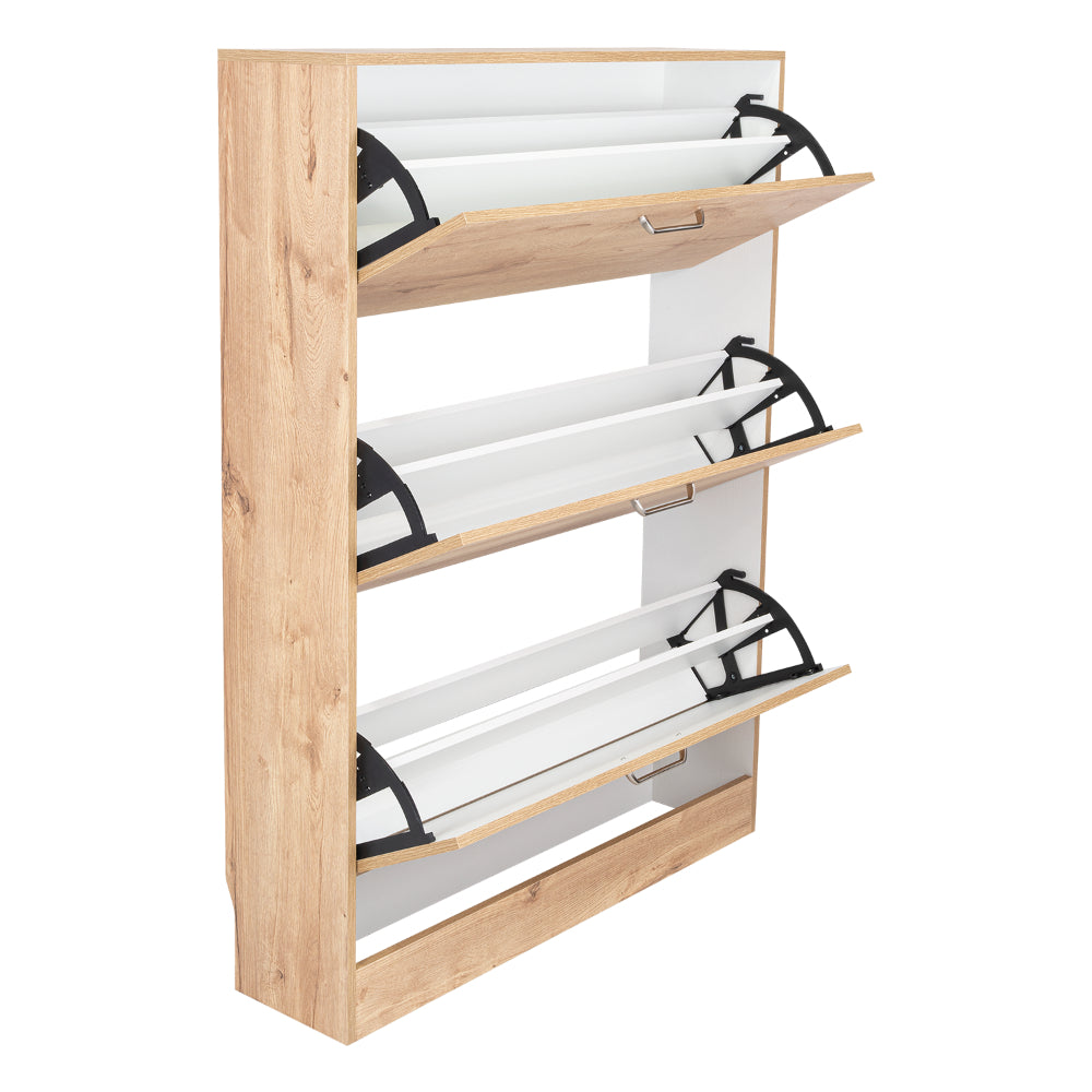 Organizador De Zapatos Isolyn 94 Duna Y Blanco
