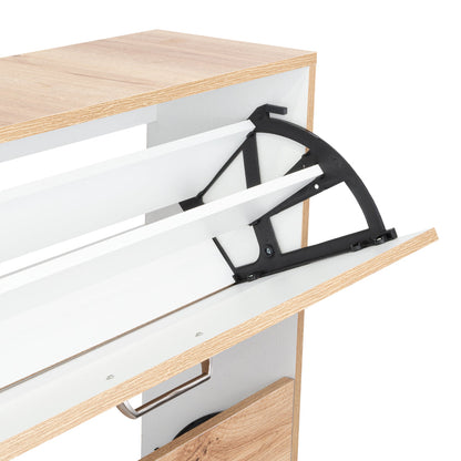 Organizador De Zapatos Isolyn 94 Duna Y Blanco