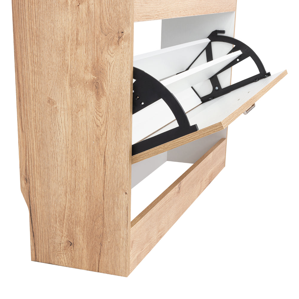 Organizador De Zapatos Isolyn 94 Duna Y Blanco