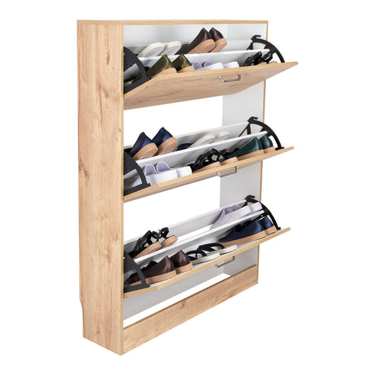 Organizador De Zapatos Isolyn 94 Duna Y Blanco