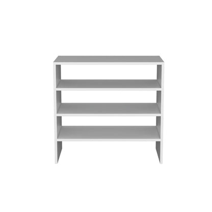 Organizador De Zapatos Apilable Basico Revalo  Blanco