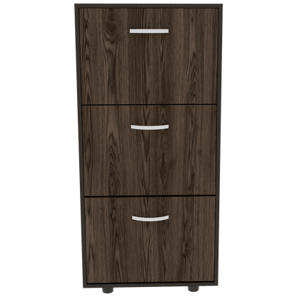 Mueble Auxiliar Zapatero Kampoya  Wengue Y Coñac
