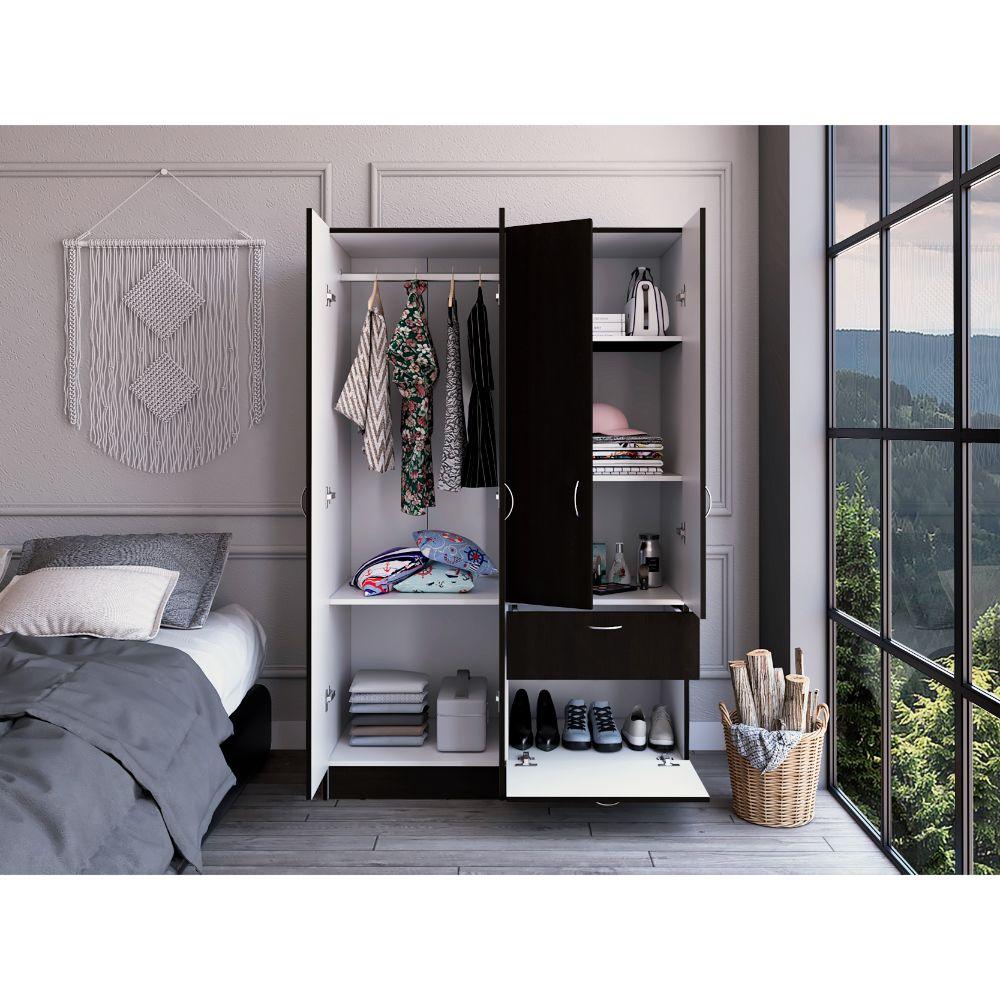 Closet Xarela Wengue Y Blanco
