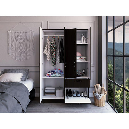 Closet Xarela Wengue Y Blanco