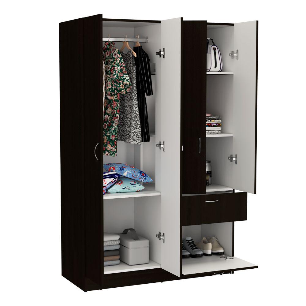 Closet Xarela Wengue Y Blanco