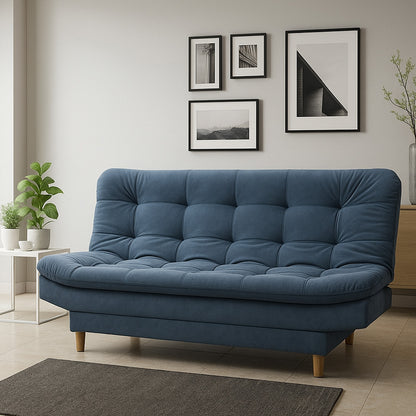 Sofa cama 3 Posiciones Clic Clac Zou azul 170 cm
