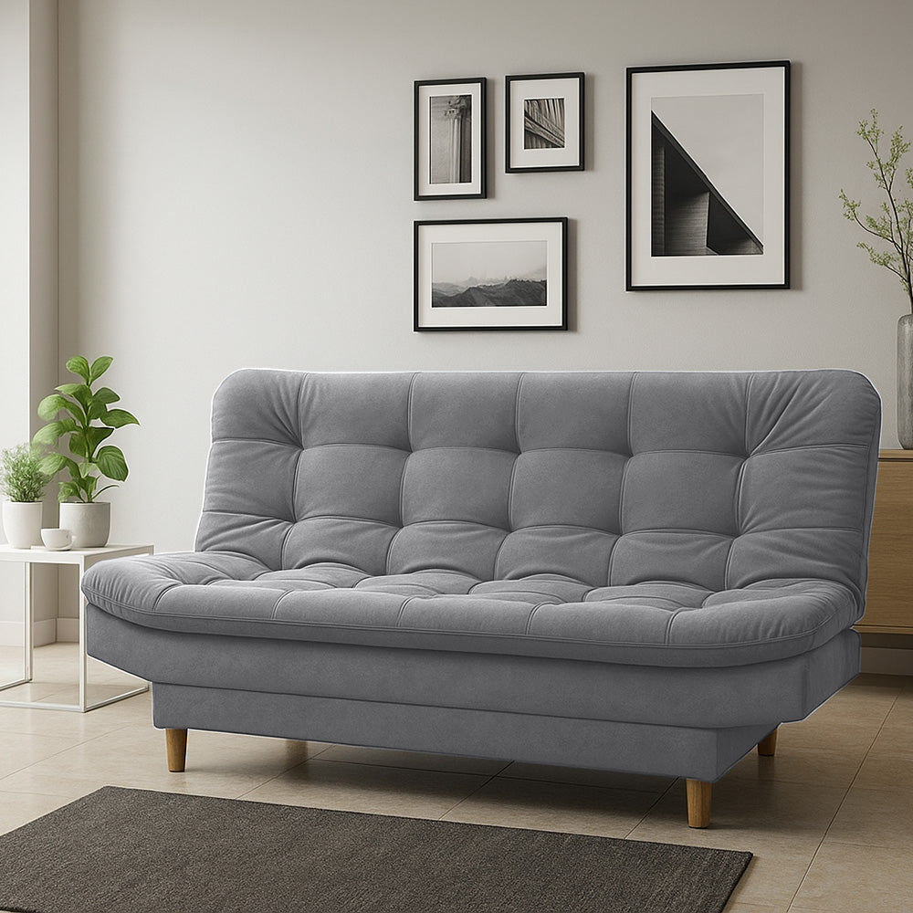Sofa cama 3 Posiciones Clic Clac Zou gris 170 cm