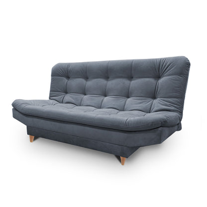 Sofa cama 3 Posiciones Clic Clac Zou gris plomo 180 cm