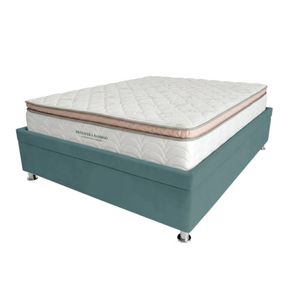 Base Cama Baúl Doble Verde